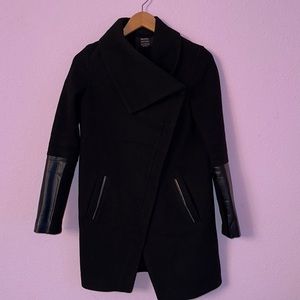 Berkshka Black Peacoat
